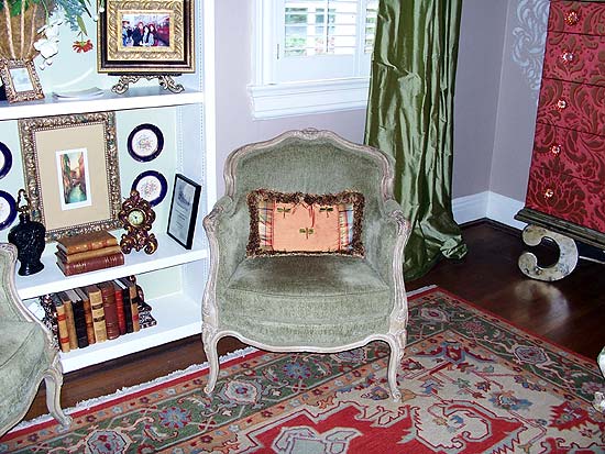 Photo from the 2011 Bellermine Show House: Side chair