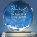 2011 Louisville Award for Real Estate Agents, But It’s Not Worth the Plastic It’s Made With