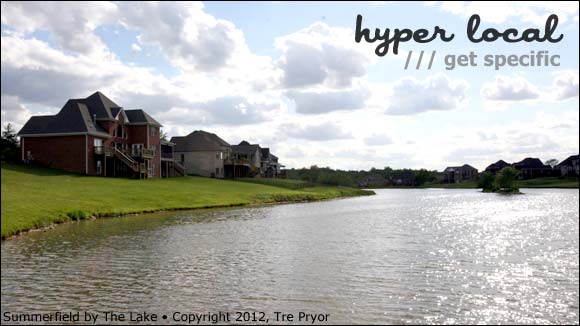 Photo of the Summerfield by the Lake neighborhood in Oldham County