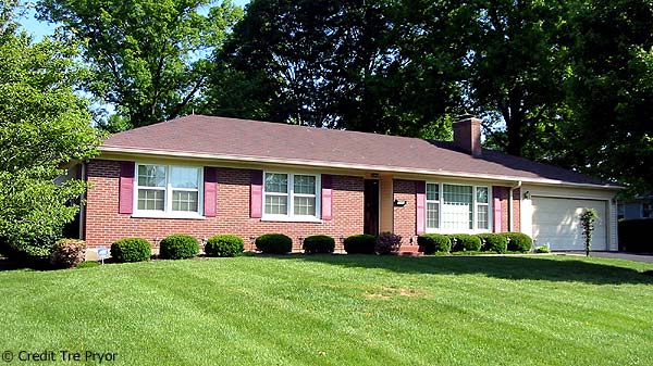 Photo of a home with winning landscaping