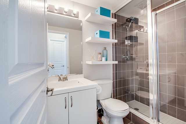 Photo of a bathroom newly renovated