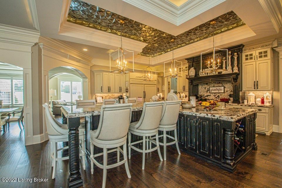 Photo of the kitchen in one of Louisville's most expensive homes. Most Expensive Homes in Louisville Kentucky