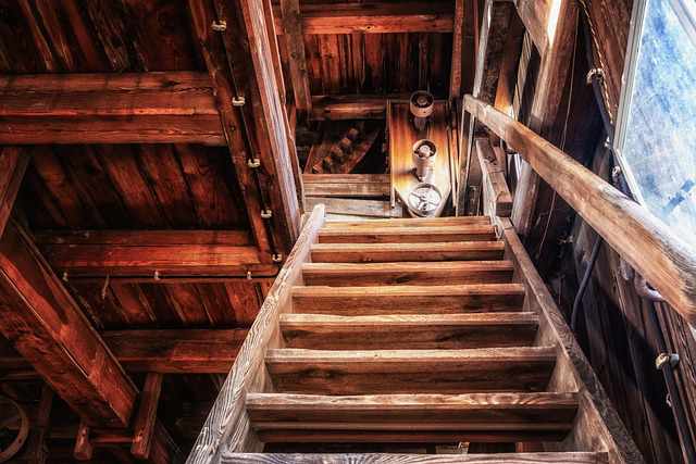 Photo of a home with steep stairs that could be dangerous to visitors.
