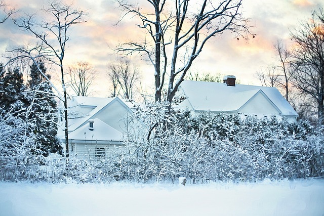 Photo of a home in Winter covered in snow - Home Maintenance Checklist for Winter: 10 Things to Check