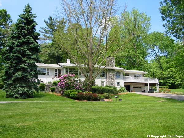 Photo of a mid-century modern home in Louisville KY = How Los Angeles Designers Influence Luxury Interior Design in America