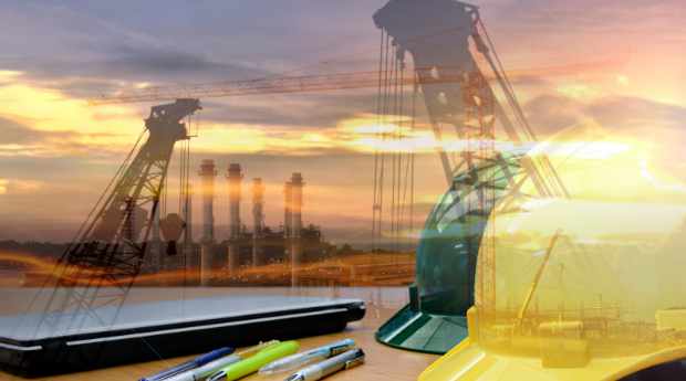 Collage image of several construction or industry images - 10 Ways to Minimize Construction Site Environmental Impact