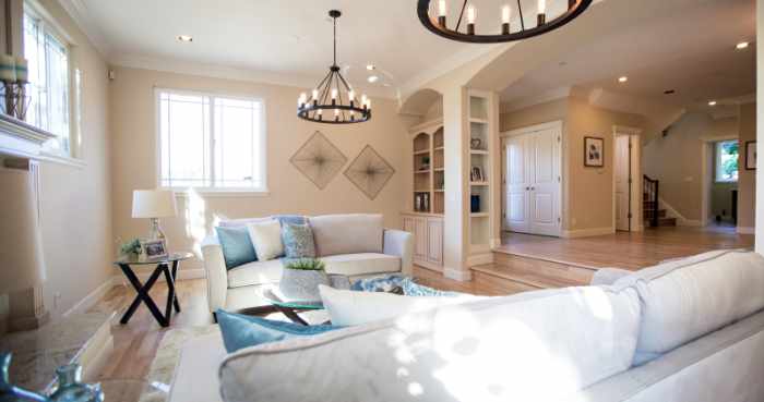 Photo of a living room - The Impact of Lighting Design on Your Home's Final Look and Feel