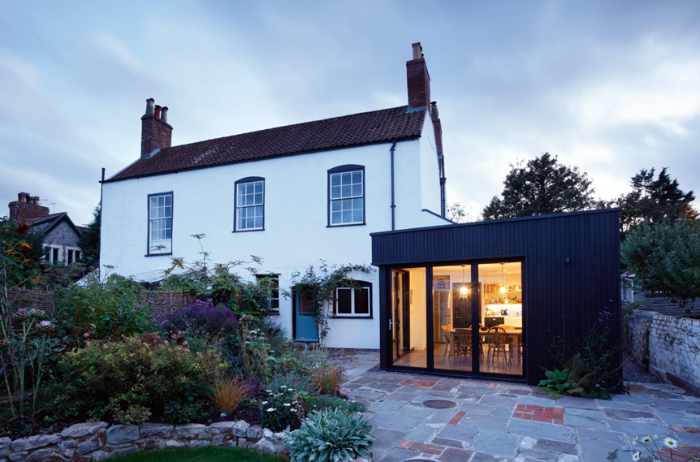Photo of an older home with a modern addition - How Can Water Enter a Home? Trouble Map