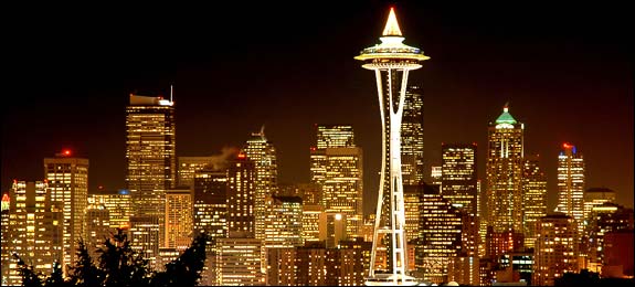 Photo of Seattle Washington, Space Needle